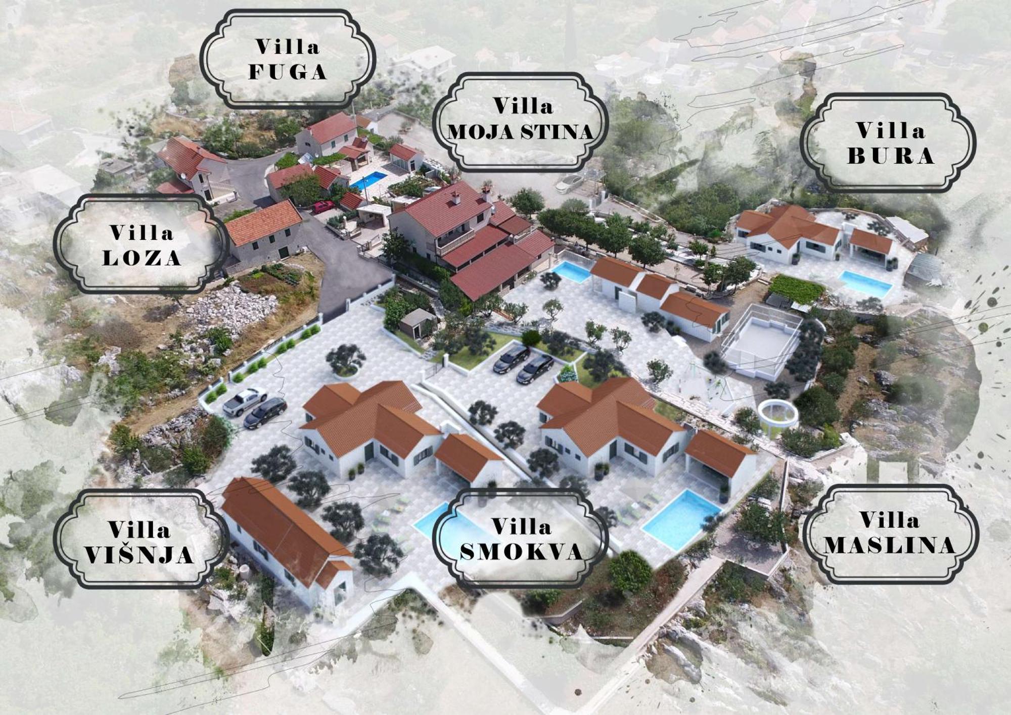 Villa Loza - Resort Moja Stina Seoca Екстериор снимка