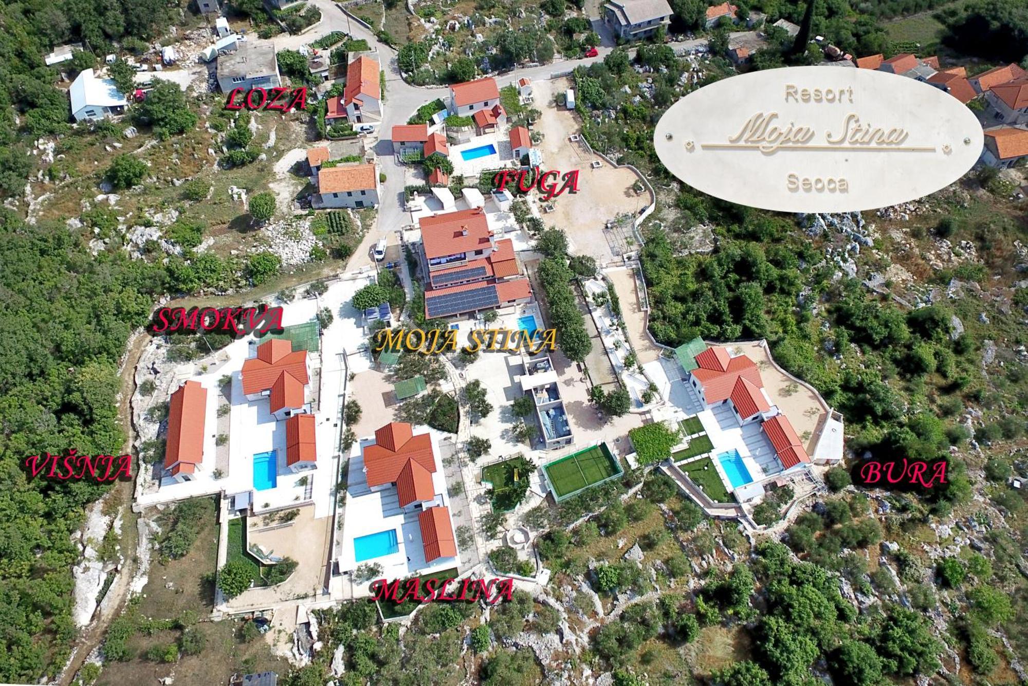 Villa Loza - Resort Moja Stina Seoca Екстериор снимка